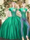 Vintage Green Sweetheart Neckline Beading Quinceanera Dresses Sleeveless Lace Up