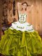 Floor Length Olive Green Quinceanera Dresses Strapless Sleeveless Lace Up