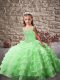 On Sale Sleeveless Beading and Ruffled Layers Lace Up Pageant Dresses with Brush Train