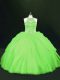 Floor Length Ball Gowns Sleeveless Sweet 16 Dresses Lace Up