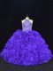 Hot Selling Sleeveless Beading and Ruffles Lace Up Quinceanera Dresses