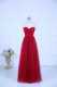 Fancy Sweetheart Sleeveless Zipper Damas Dress Wine Red Tulle