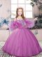 Sleeveless Beading Lace Up Pageant Dresses