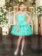 Sexy Sweetheart Sleeveless Organza Dress for Prom Beading and Lace Lace Up