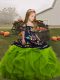 Simple Olive Green Sleeveless Organza Lace Up Little Girl Pageant Gowns for Party and Wedding Party