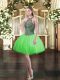 Sleeveless Beading Mini Length Dress for Prom