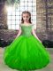 Sleeveless Beading Lace Up Pageant Dress