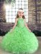 Beauteous Pageant Dress Wholesale Party and Wedding Party with Beading Scoop Sleeveless Lace Up
