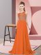 Trendy Sleeveless Side Zipper Floor Length Beading Prom Dresses