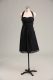 Charming Black Prom Dresses Prom and Party with Ruching Halter Top Sleeveless Zipper