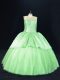 Best Sleeveless Beading Floor Length Quinceanera Dresses