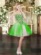 Deluxe Sleeveless Tulle Lace Up Homecoming Dress for Prom and Party