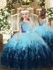 Floor Length Ball Gowns Sleeveless Multi-color Little Girls Pageant Dress Wholesale Backless