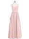 Charming Sleeveless Ruching Criss Cross Prom Evening Gown