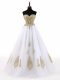 Dazzling Sweetheart Sleeveless Tulle 15th Birthday Dress Beading and Appliques Lace Up