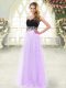 Fabulous Sleeveless Zipper Floor Length Appliques Prom Evening Gown