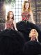 Affordable Black Tulle Lace Up Sweet 16 Dresses Sleeveless Floor Length Beading and Embroidery