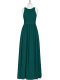 Clearance Chiffon Sleeveless Floor Length Party Dresses and Ruching