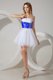 Graceful Organza Sleeveless Mini Length Court Dresses for Sweet 16 and Beading