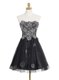 Most Popular Black Prom Dresses Prom and For with Appliques Sweetheart Sleeveless Zipper