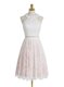 Halter Top Lace Sleeveless Beading Zipper Prom Gown