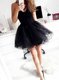 Sweetheart Sleeveless Organza Dress for Prom Ruffles Zipper