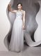 Modern Scoop Chiffon Sleeveless Floor Length Dress for Prom and Beading