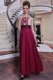 Excellent Sleeveless Beading and Appliques Side Zipper Prom Evening Gown