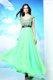 Simple Bateau Sleeveless Chiffon Prom Evening Gown Beading Backless