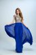 Elegant Royal Blue Bateau Zipper Beading Evening Dress Cap Sleeves