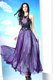 Captivating Halter Top Sleeveless Chiffon Evening Dress Lace Zipper