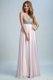Beading and Ruching Homecoming Dress Baby Pink Side Zipper Sleeveless Floor Length