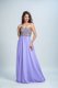 On Sale Lavender Sweetheart Zipper Beading Prom Party Dress Brush Train Sleeveless