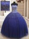 Customized Sleeveless Beading Lace Up 15 Quinceanera Dress