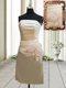 Champagne Column/Sheath Strapless Sleeveless Satin Mini Length Zipper Ruching and Hand Made Flower Prom Dress