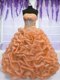 Customized Sleeveless Beading Lace Up 15 Quinceanera Dress