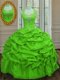 Fantastic Straps Cap Sleeves Floor Length Lace Up Sweet 16 Dresses for Military Ball and Sweet 16 and Quinceanera with Beading and Pick Ups