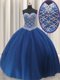 Deluxe Sequins Floor Length Royal Blue Sweet 16 Quinceanera Dress Sweetheart Sleeveless Lace Up Deluxe Sequins Floor Length Royal Blue Sweet 16 Quinceanera Dress Sweetheart Sleeveless Lace Up