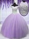 Artistic Off the Shoulder Short Sleeves Beading Lace Up Sweet 16 Quinceanera Dress