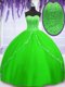 Luxury Floor Length Quinceanera Gown Sweetheart Sleeveless Lace Up