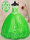 Classical Floor Length Lace Up 15th Birthday Dress for Military Ball and Sweet 16 and Quinceanera with Beading and Appliques