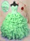 Suitable Pick Ups Floor Length Vestidos de Quinceanera Sweetheart Sleeveless Lace Up