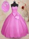 Ball Gowns Quinceanera Gown Lilac Sweetheart Tulle Sleeveless Floor Length Lace Up