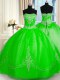 Designer Floor Length Sweet 16 Quinceanera Dress Strapless Sleeveless Lace Up