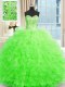 Floor Length Ball Gowns Sleeveless 15 Quinceanera Dress Lace Up