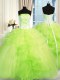Enchanting Floor Length Quinceanera Gowns Strapless Sleeveless Lace Up