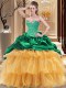 Luxurious Sleeveless Lace Up Floor Length Beading and Ruffles Sweet 16 Quinceanera Dress Luxurious Sleeveless Lace Up Floor Length Beading and Ruffles Sweet 16 Quinceanera Dress