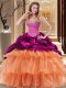 Affordable Sleeveless Lace Up Floor Length Beading and Ruffles Ball Gown Prom Dress Affordable Sleeveless Lace Up Floor Length Beading and Ruffles Ball Gown Prom Dress