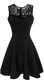 Beauteous Black Prom Party Dress Prom and Party and For with Lace Scoop Sleeveless Zipper