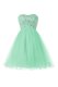High Class Sweetheart Sleeveless Tulle Homecoming Dress Beading Lace Up